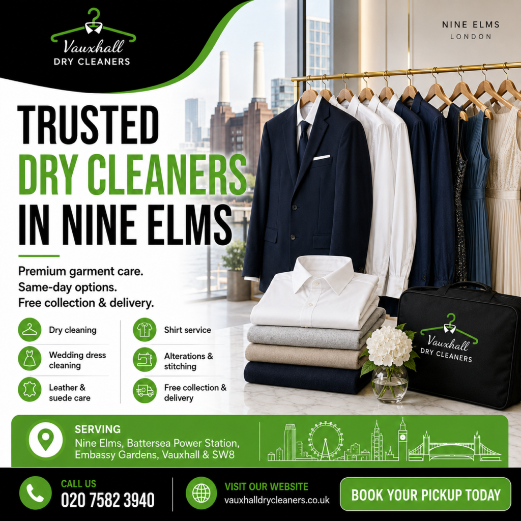 dry cleaners in Nine Elms