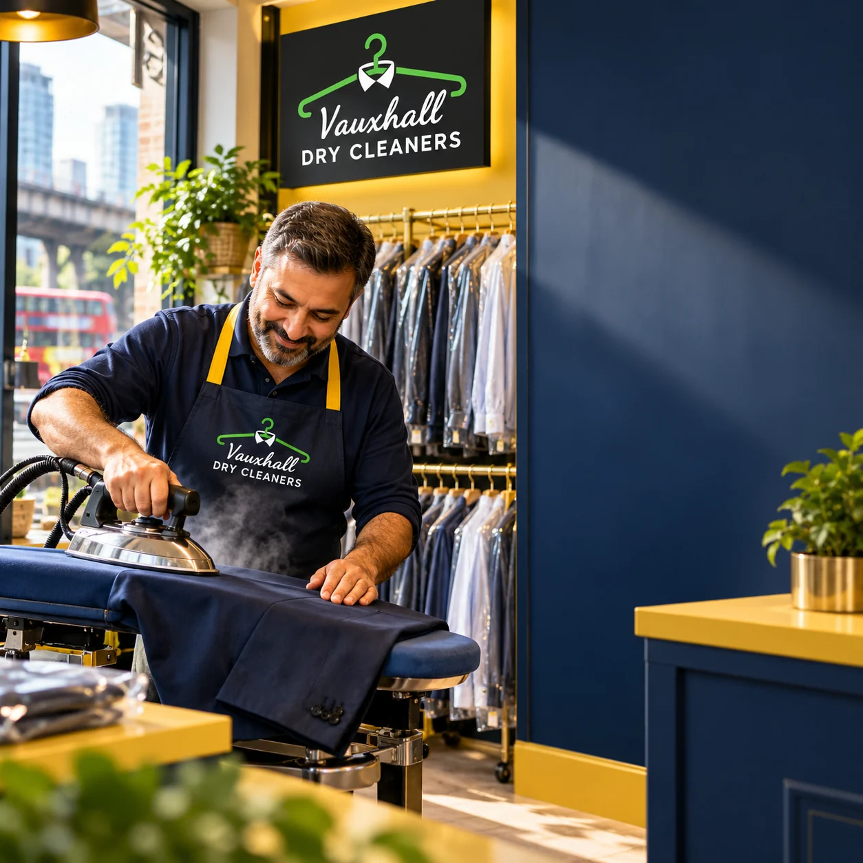 Curtain cleaning in Vauxhall at Vauxhall Dry Cleaners, Kennington Lane
